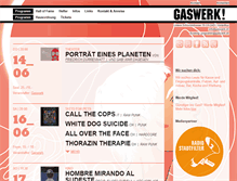 Tablet Screenshot of gaswerk.ch